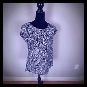 Chicos leopard print top!